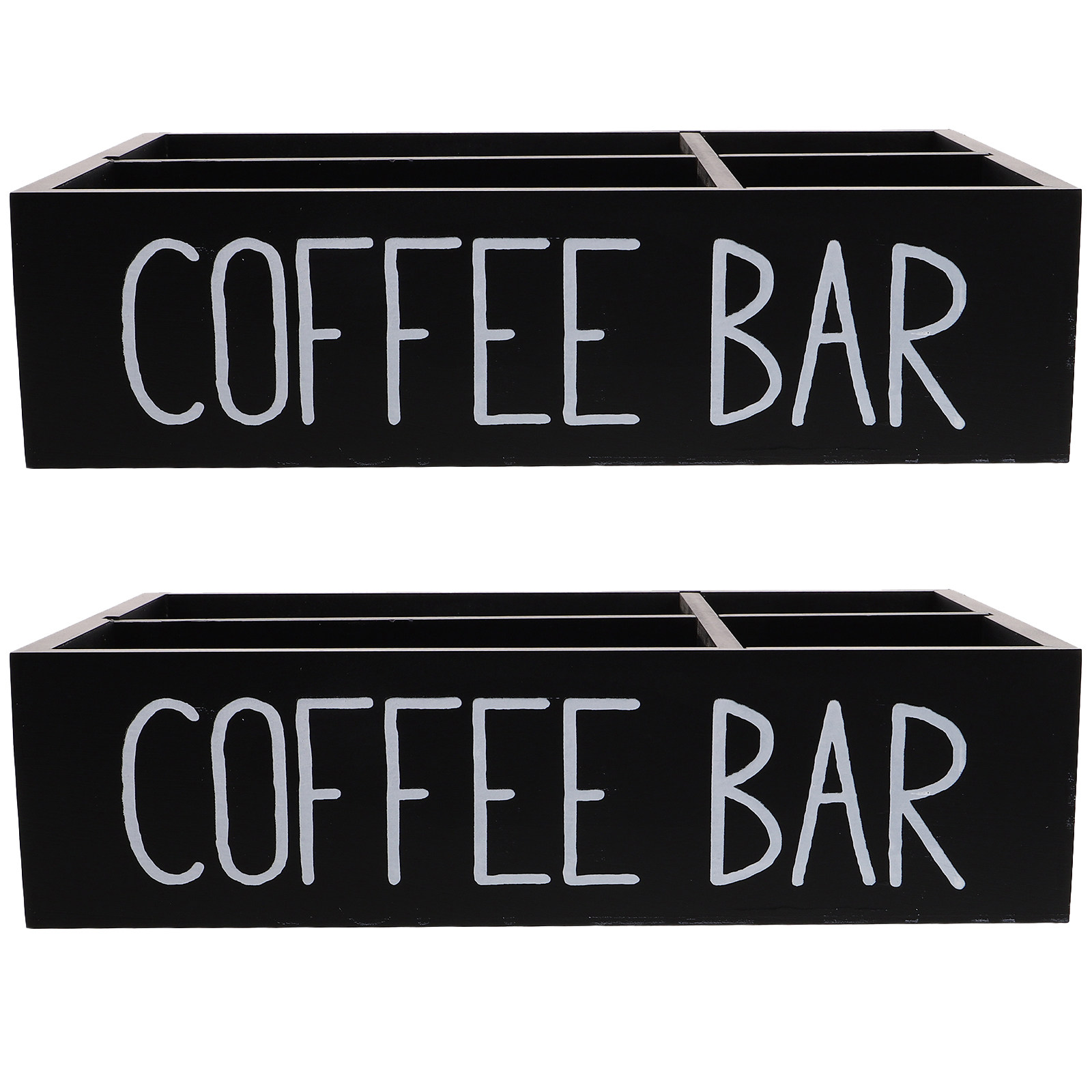 Coffee Tea Sugar - 2 pezzi: organizer per la postazione