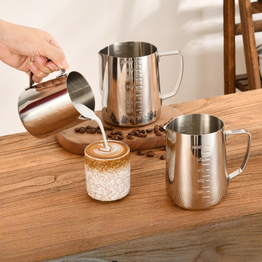 Barista Milk Jug - Brocca per Montare il Latte, Brocca