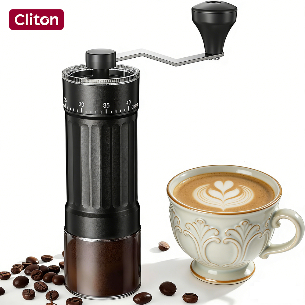 Burr Hand Grinder - Macinacaffè Manuale Portatile da Esterno con