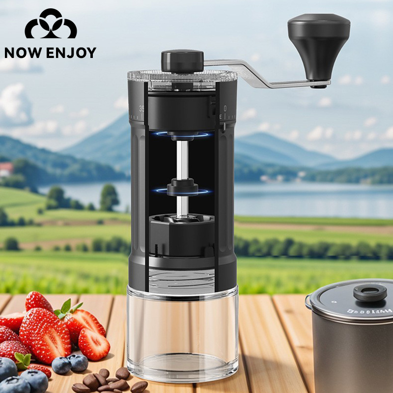 Macinacaffè Manuale NOW ENJOY  - Burr Hand Grinder recensione e prezzo