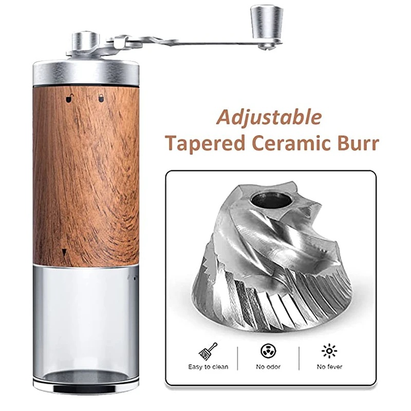 Macinacaffè Manuale Portatile  - Burr Hand Grinder recensione e prezzo