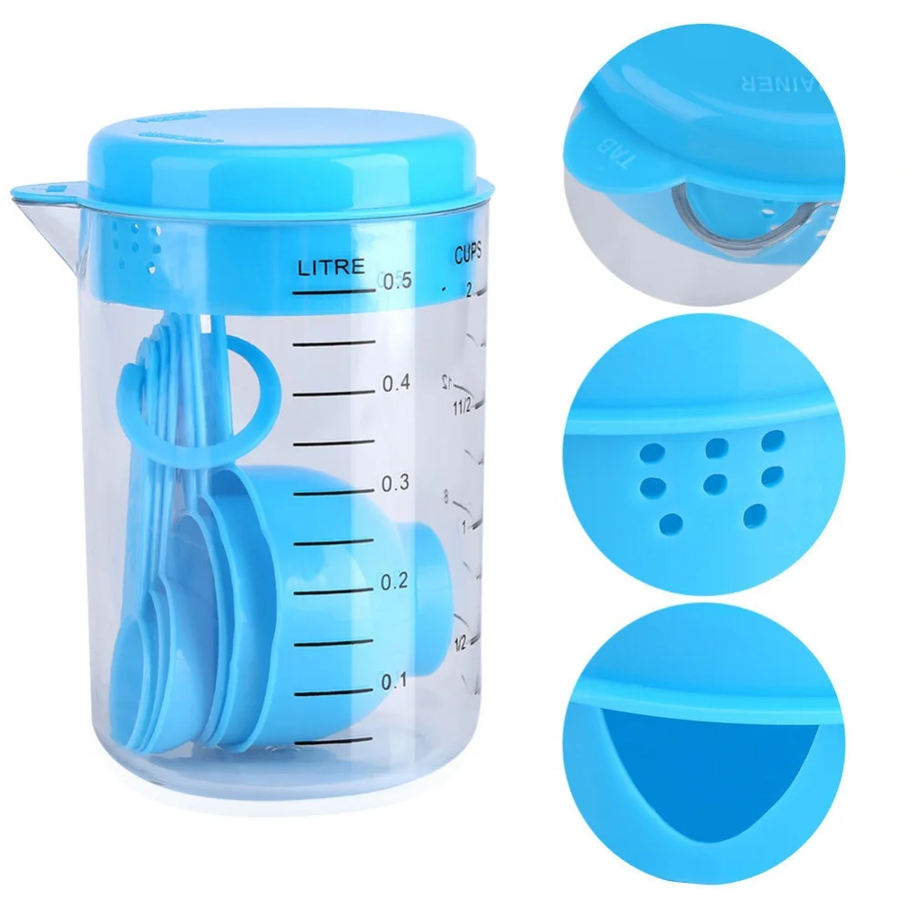 7 pezzi/set misurini e cucchia - Coffee Tea And Sugar Set recensione e prezzo