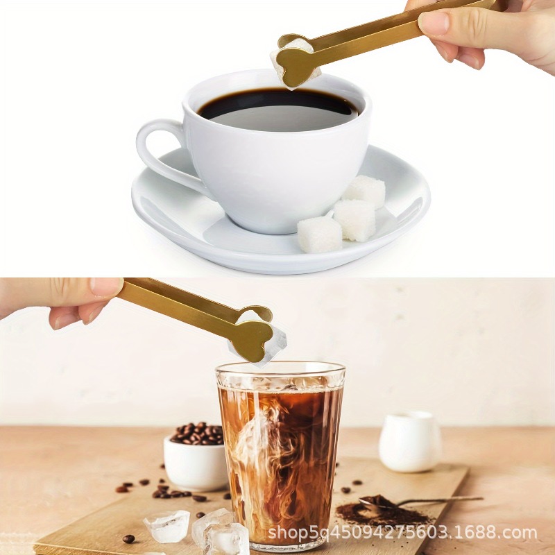 4/6PCS Mini pinze a forma di c - Coffee Tea And Sugar Set recensione e prezzo