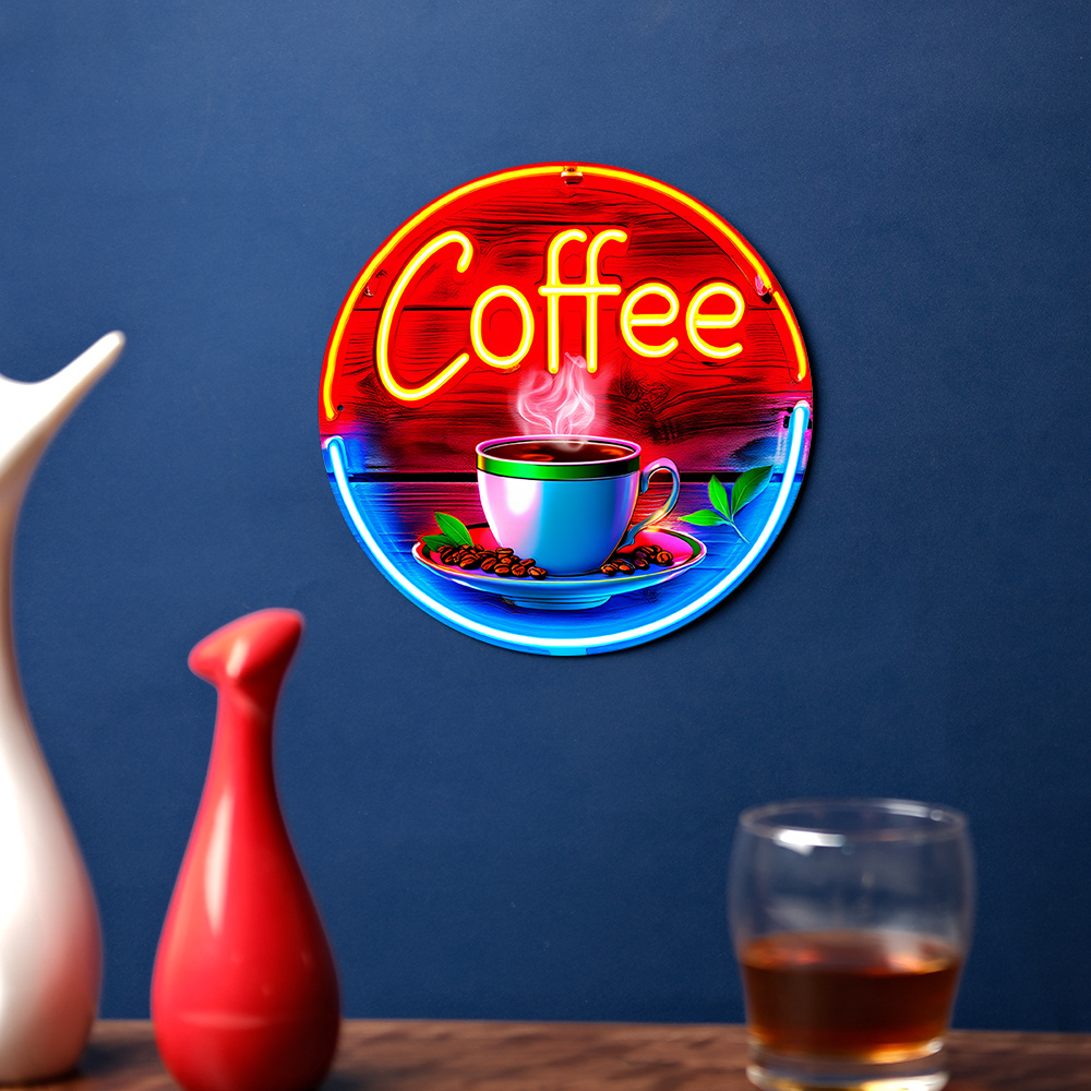Design piatto 2D, 1 decorazion - Coffee Tea Name recensione e prezzo