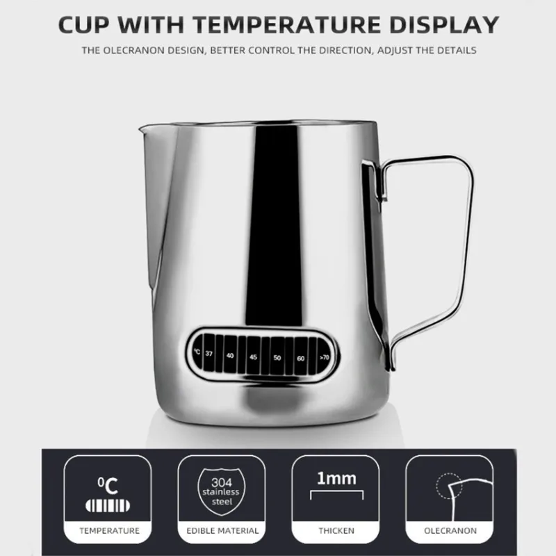 Brocca per schiuma di latte in - Barista Milk Jug recensione e prezzo