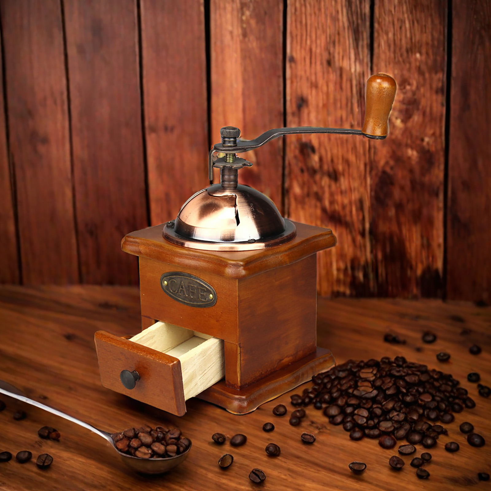 Macinacaffè manuale antico Mac - Burr Hand Grinder recensione e prezzo