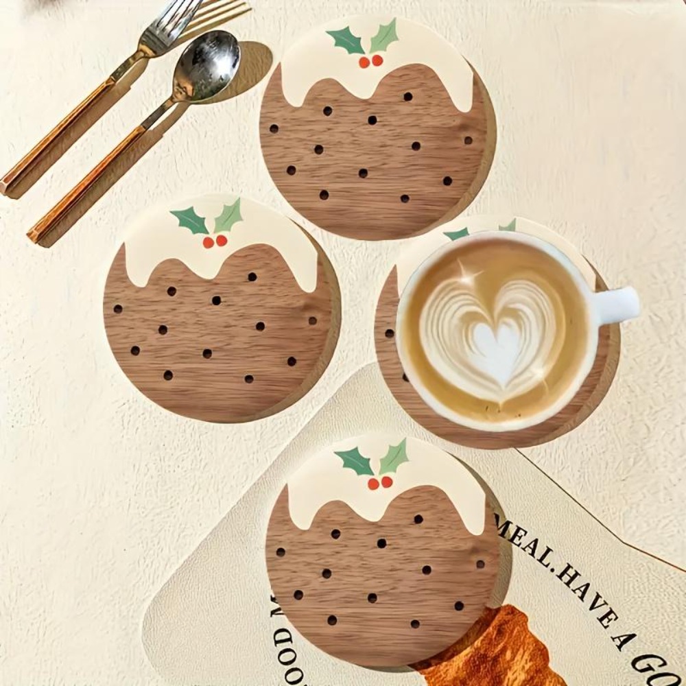 Set di Sottobicchieri in Legno - Coffee Tea And Sugar Set recensione e prezzo